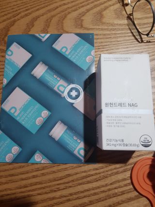 메디타민 원헌드레드 NAG — 5점을 준 리뷰어가 2021년 3월 올린 사용 사진