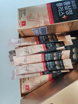 서울약사신협_투데이홍삼정플러스스틱_10g x 30포 — 5점을 준 리뷰어가 2021년 1월 올린 사용 사진