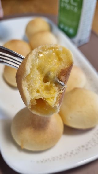 한성기업 베이크볼 치즈몽땅 300g x 2봉 — 4.5점을 준 리뷰어가 2021년 9월 올린 사용 사진