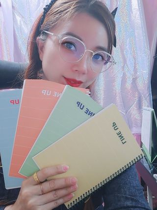 리훈 언제든지 필요한 기본 아이템 아무노트 4권세트+저점도펜[색상랜덤배송] — 5점을 준 리뷰어가 2021년 3월 올린 사용 사진
