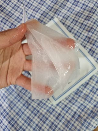 닥터마시멜로 닥터마스멜로 마블러스 아쿠아 클리닉 마스크 — 5점을 준 리뷰어가 2021년 7월 올린 사용 사진