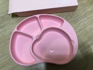 유비맘 캐릭터 실리콘 흡착 식판_색상 랜덤발송 — 5점을 준 리뷰어가 2021년 1월 올린 사용 사진