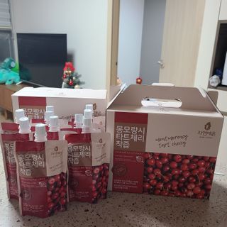 자연에온 몽모랑시 타트체리 착즙 100mL 10개입 2BOX — 4점을 준 리뷰어가 2021년 1월 올린 사용 사진