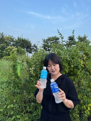 [동아오츠카] 포카리스웨트  500ml PET + 이온워터 500ml PET — 5점을 준 리뷰어가 2025년 7월 올린 사용 사진