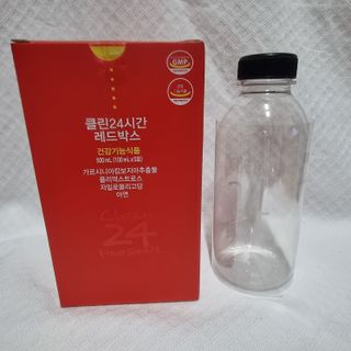 클린24시간 레드박스 1BOX(5포) + 전용보틀(500ml) — 5점을 준 리뷰어가 2024년 1월 올린 사용 사진