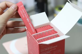 아임오 Y와이 밸런스 프로바이오틱스 30포 — 4.5점을 준 리뷰어가 2021년 9월 올린 사용 사진