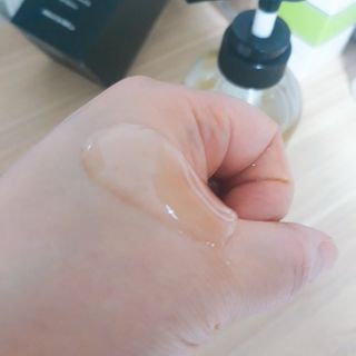 [바디홈즈] 골드 마유 샴푸 — 4점을 준 리뷰어가 2021년 1월 올린 사용 사진