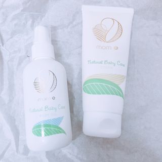 mom e 맘이 내추럴 베이비 케어 크림+바디오일 — 5점을 준 리뷰어가 2021년 1월 올린 사용 사진