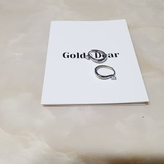 [골드앤디어] 지금 가장 핫한 신상, 빠르게 만나보세요 | 14K 사각 큐빅 라운드 원터치_3color 중 택 1 | — 5점을 준 리뷰어가 2021년 5월 올린 사용 사진