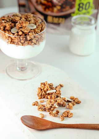 맛있게 먹어도 당 1g 대, 오!그래놀라 저당 통보리 — 5점을 준 리뷰어가 2025년 1월 올린 사용 사진