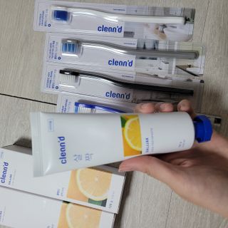 주식회사 클린디 [클린디] 고기능성 칫솔 세트_기능모/탄력모/미세모/초극세모 — 5점을 준 리뷰어가 2022년 3월 올린 사용 사진