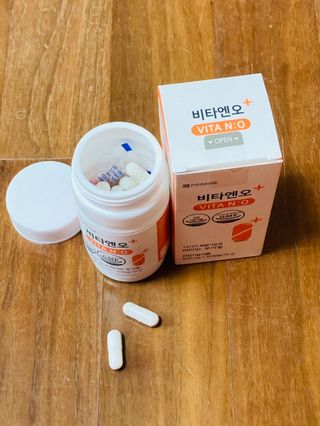 프리마인 성큼다가온 봄, 이너뷰티를 챙겨야 피부도 화사하게, 컨디션도 활기차게. 흡수율을 높인 고효율 비타민. — 5점을 준 리뷰어가 2022년 4월 올린 사용 사진
