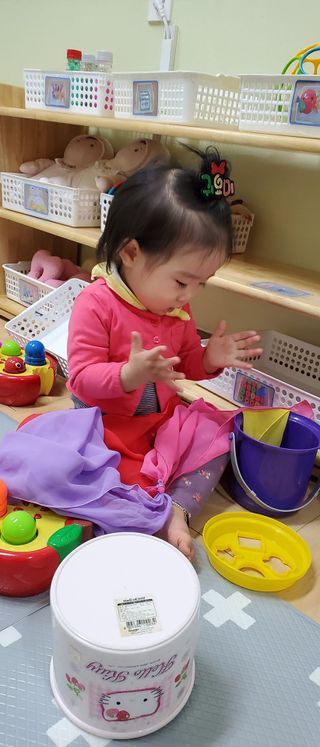 블뤼엔 일회용 수세미 — 4.5점을 준 리뷰어가 2021년 3월 올린 사용 사진