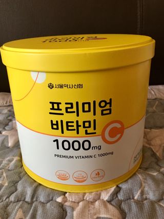 서울약사신협 프리미엄비타민C1000_2.5G x 100포 — 5점을 준 리뷰어가 2021년 5월 올린 사용 사진