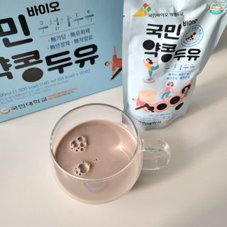국민바이오 약콩두유 — 4점을 준 리뷰어가 2022년 5월 올린 사용 사진