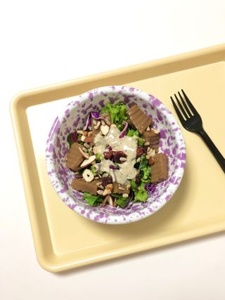 참살이도시락 작심삼일 샐러드도시락 3개 맛보기 새벽배송 또는 택배배송 — 3.5점을 준 리뷰어가 2021년 8월 올린 사용 사진