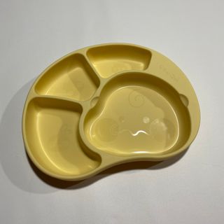 유비맘 캐릭터 실리콘 흡착 식판_색상 랜덤발송 — 4점을 준 리뷰어가 2021년 1월 올린 사용 사진