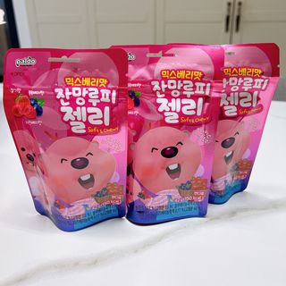 [팔도] 잔망루피젤리 믹스베리맛 42g 8개 — 5점을 준 리뷰어가 2022년 1월 올린 사용 사진
