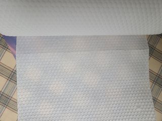 부직포나라 중금속유해물질ZERO 뜯어쓰는 주방 일회용수세미 60매 2매 — 4점을 준 리뷰어가 2022년 9월 올린 사용 사진
