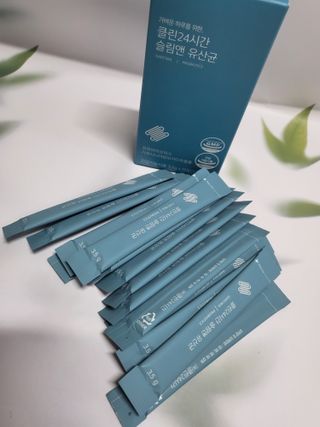 클린24시간 슬림앤유산균 1박스 (3.5g X 15포) — 5점을 준 리뷰어가 2022년 7월 올린 사용 사진