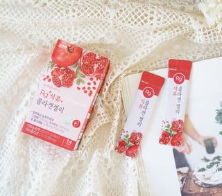 함초록 Rg+ 석류콜라겐젤리 — 5점을 준 리뷰어가 2021년 3월 올린 사용 사진