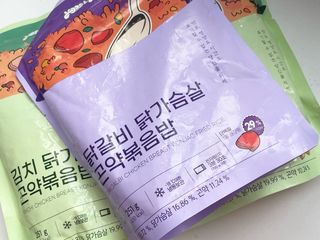 [푸딩팩토리] 요잇조잇 닭갈비 닭가슴살/김치 닭가슴살 곤약볶음밥 2종 (김치볶음밥 2개 닭갈비 볶음밥 1개) — 5점을 준 리뷰어가 2022년 7월 올린 사용 사진
