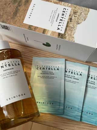 [스킨1004] 마다가스카르 센텔라 앰플 100ml — 5점을 준 리뷰어가 2024년 5월 올린 사용 사진