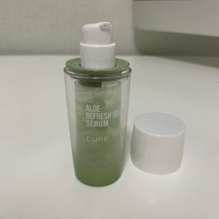 김정문알로에 큐어 큐어 알로에 리프레쉬 젤리 세럼, 큐어 알로에 하이드로 젤리 크림 — 4점을 준 리뷰어가 2021년 3월 올린 사용 사진