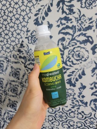 더그레잇티 콤부차 [매일유업] 더그레잇티 44kcal 콤부차 300ml *12개입 (오리지널 6개+베리리치 6개) — 5점을 준 리뷰어가 2023년 7월 올린 사용 사진