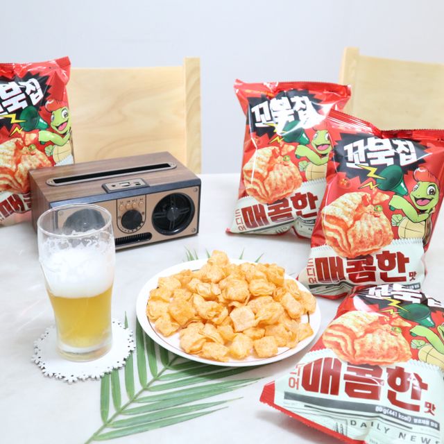 꼬북칩 매콤한맛 리뷰 사진