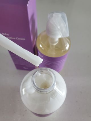 빅그린 베이비라인 3종세트 - 샴푸앤바디워시500ml,올인원로션500ml,바디크림170ml — 5점을 준 리뷰어가 2022년 11월 올린 사용 사진