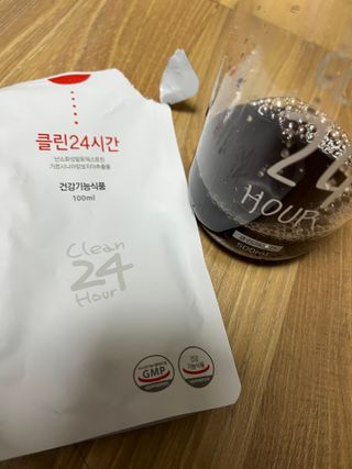 클린24시간 1BOX(5포) + 전용보틀(500ml) — 4점을 준 리뷰어가 2023년 3월 올린 사용 사진