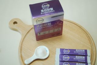 [유산균] 오마이락 프리미엄 포스트바이오틱스 30P — 4점을 준 리뷰어가 2022년 11월 올린 사용 사진