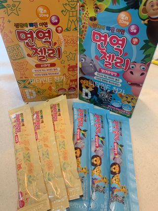 다나음 셀렌에 빠진 아연면역젤리 열대과일맛+사과맛 — 4.5점을 준 리뷰어가 2023년 4월 올린 사용 사진