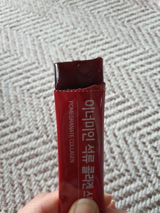 이너미인 석류 콜라겐 스틱 — 5점을 준 리뷰어가 2021년 1월 올린 사용 사진