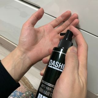 다슈코리아 다슈 데일리 안티 헤어로스 허브 헤어토닉 150ml — 4점을 준 리뷰어가 2021년 1월 올린 사용 사진