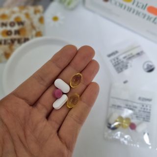 [닥터잇츠] 개인맞춤형 건강기능식품_2종 중 택 1 — 5점을 준 리뷰어가 2024년 1월 올린 사용 사진