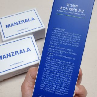 맨즈랄라 라이브캠페인 올인원블루샤워바2개+올인원로션1개 — 5점을 준 리뷰어가 2021년 6월 올린 사용 사진