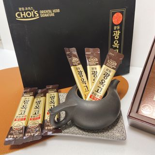 [광동제약] 광옥고 홍삼 본 밸런스 1박스 30포 — 4.5점을 준 리뷰어가 2021년 9월 올린 사용 사진