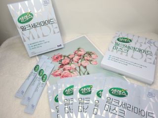 셀렉스스포츠 셀렉스 밀크세라마이드 저분자피쉬콜라겐 28포 X 1박스 — 4점을 준 리뷰어가 2021년 5월 올린 사용 사진