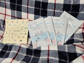 세뚜아(Cettua) 나우[세뚜아] 모이스처 밸런싱 페이셜 마스크 Cettua Moisture Balancing Facial Mask 4매 — 5점을 준 리뷰어가 2023년 12월 올린 사용 사진