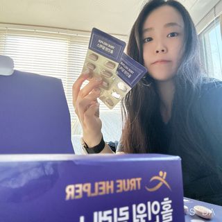 트루헬퍼 홀인원 릴렉스 스트레스로인한 긴장완화 피로개선 1박스 2개월 — 4점을 준 리뷰어가 2023년 2월 올린 사용 사진