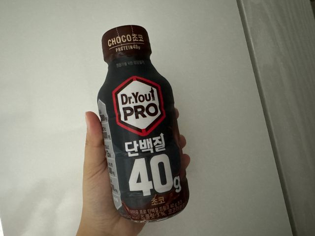 닥터유 프로 단백질드링크 40g 초코 리뷰 사진