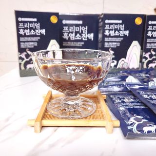 참앤들황토농원 국내산 흑염소를 정성스럽게 담은, 프리미엄 흑염소 진액 70ml x 30포 1박스 — 5점을 준 리뷰어가 2023년 1월 올린 사용 사진