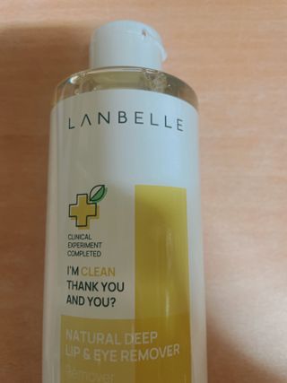 랑벨 내츄럴 딥 립앤아이 리무버 210ml — 5점을 준 리뷰어가 2022년 6월 올린 사용 사진