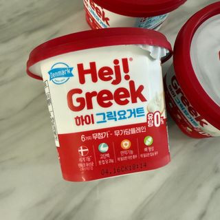 프리(블로그) [덴마크] 하이 그릭요거트(3ea 제공) — 5점을 준 리뷰어가 2025년 4월 올린 사용 사진