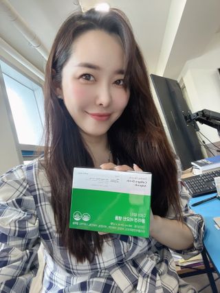 [줄리스초이스] 더마 뷰티 콜라겐 비오틴 앰플 — 5점을 준 리뷰어가 2023년 7월 올린 사용 사진