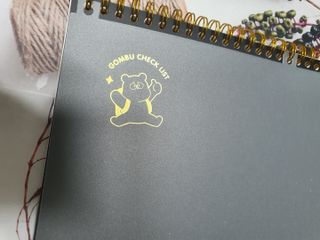 리훈 곰부 체크리스트+ 곰부 리무버블스티커 1장 — 5점을 준 리뷰어가 2021년 5월 올린 사용 사진