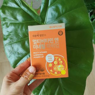 서울약사신협_내몸애발란스멀티비타민앤미네랄파워업_800mg x 90정 — 5점을 준 리뷰어가 2021년 5월 올린 사용 사진
