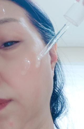 나나스킨 콤플렉스씨쓰리닥터클리어앰플 — 4점을 준 리뷰어가 2021년 4월 올린 사용 사진